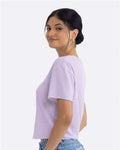 Next Level 5080 Lavender — on model side