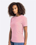 Next Level 6210 Heather Light Pink — on model side