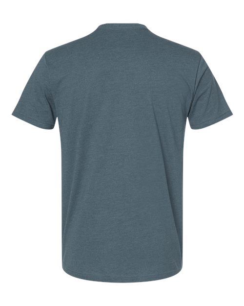 Next Level 6210 Heather Slate Blue — back