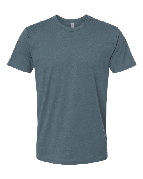 Next Level 6210 Heather Slate Blue — front