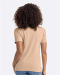 Next Level 6210 Heather Tan — on model back