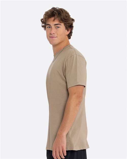 Next Level 3600 Tan — on model side