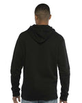 Next Level 9303 Black/ Black — on model back