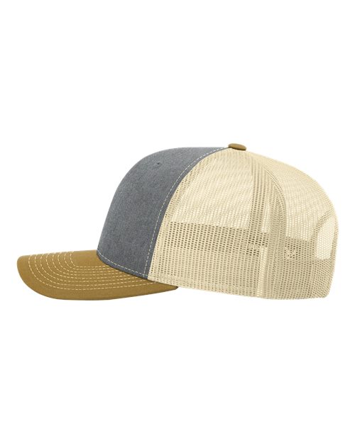 Richardson 112 Heather Grey/ Birch/ Amber Gold — direct side
