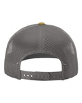 Richardson 112 Mink Beige/ Charcoal/ Amber Gold — back