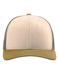 Richardson 112 Mink Beige/ Charcoal/ Amber Gold — front