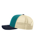 Richardson 112 Blue Teal/ Birch/ Navy — direct side