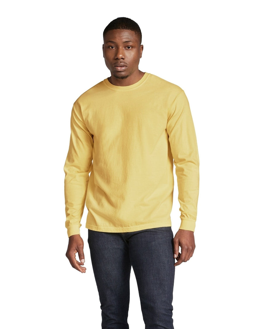 Unisex Heavyweight RS Long-Sleeve T-Shirt - Mustard