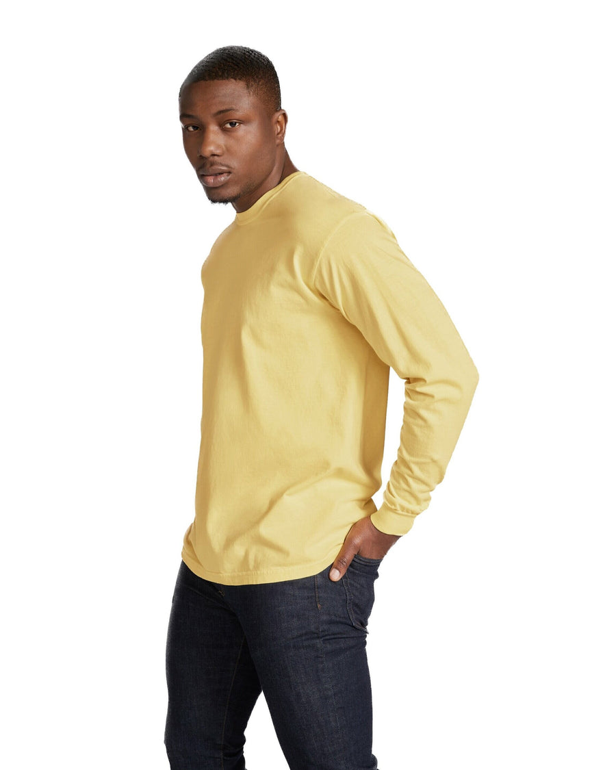Unisex Heavyweight RS Long-Sleeve T-Shirt - Mustard