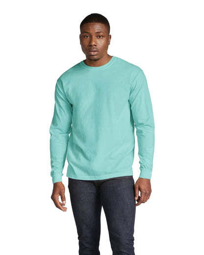 Unisex Heavyweight RS Long-Sleeve T-Shirt - Chalky Mint