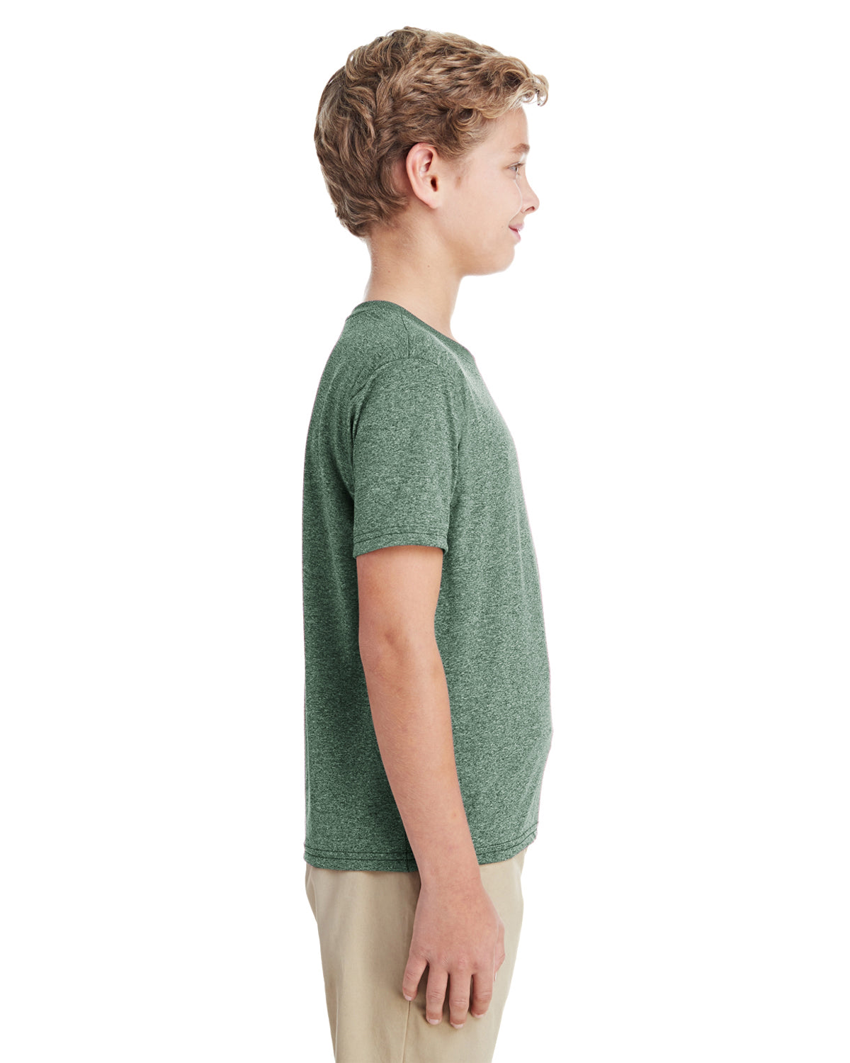 Youth Performance® Youth Core T-Shirt - Heather Sport Dark Green