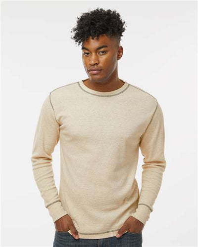 J. America 8238 Oatmeal Heather — on model front