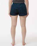 Boxercraft BW6501 Scottish Tartan Plaid — on model back