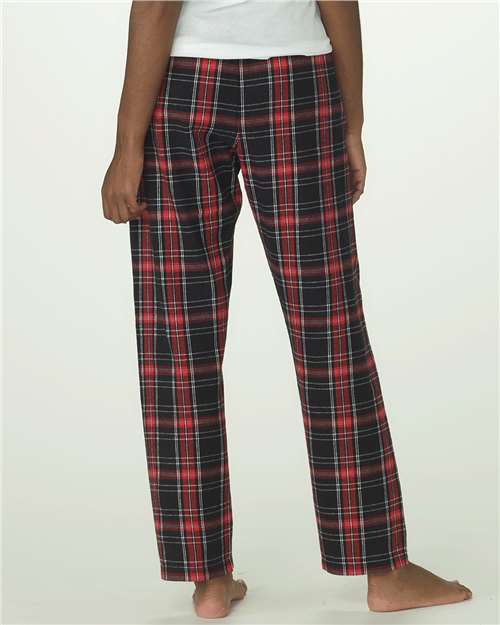 Boxercraft BW6620 Black/ Red Kingston Plaid — on model back