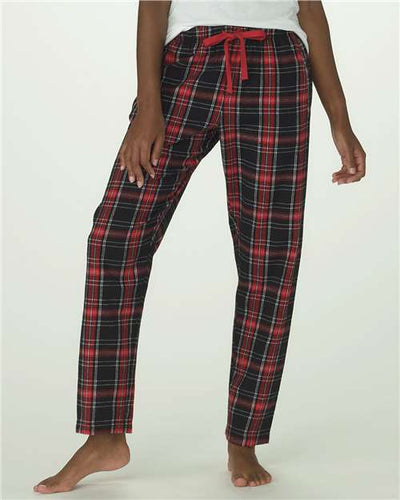 Boxercraft BW6620 Black/ Red Kingston Plaid — on model front