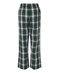 Boxercraft BY6624 Green/ White Plaid — back