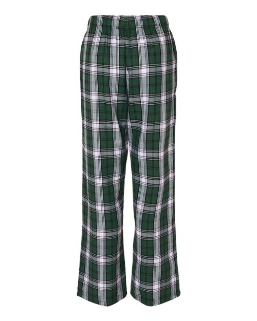 Boxercraft BY6624 Green/ White Plaid — back