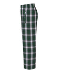 Boxercraft BY6624 Green/ White Plaid — direct side