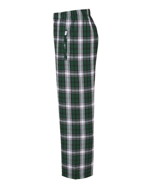 Boxercraft BY6624 Green/ White Plaid — direct side