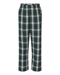 Boxercraft BY6624 Green/ White Plaid — front