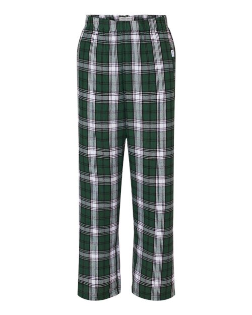 Boxercraft BY6624 Green/ White Plaid — front