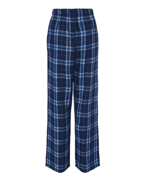 Boxercraft BY6624 Navy/ Columbia Plaid — back