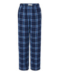 Boxercraft BY6624 Navy/ Columbia Plaid — front