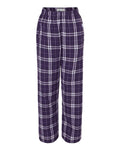 Boxercraft BY6624 Purple/ White Plaid — front