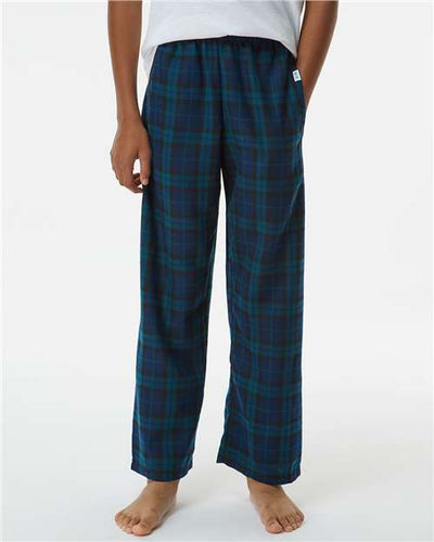 Boxercraft BY6624 Scottish Tartan Plaid — on model front