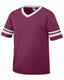 Augusta Sportswear 360 - Unisex Sleeve Stripe Jersey - Maroon / White