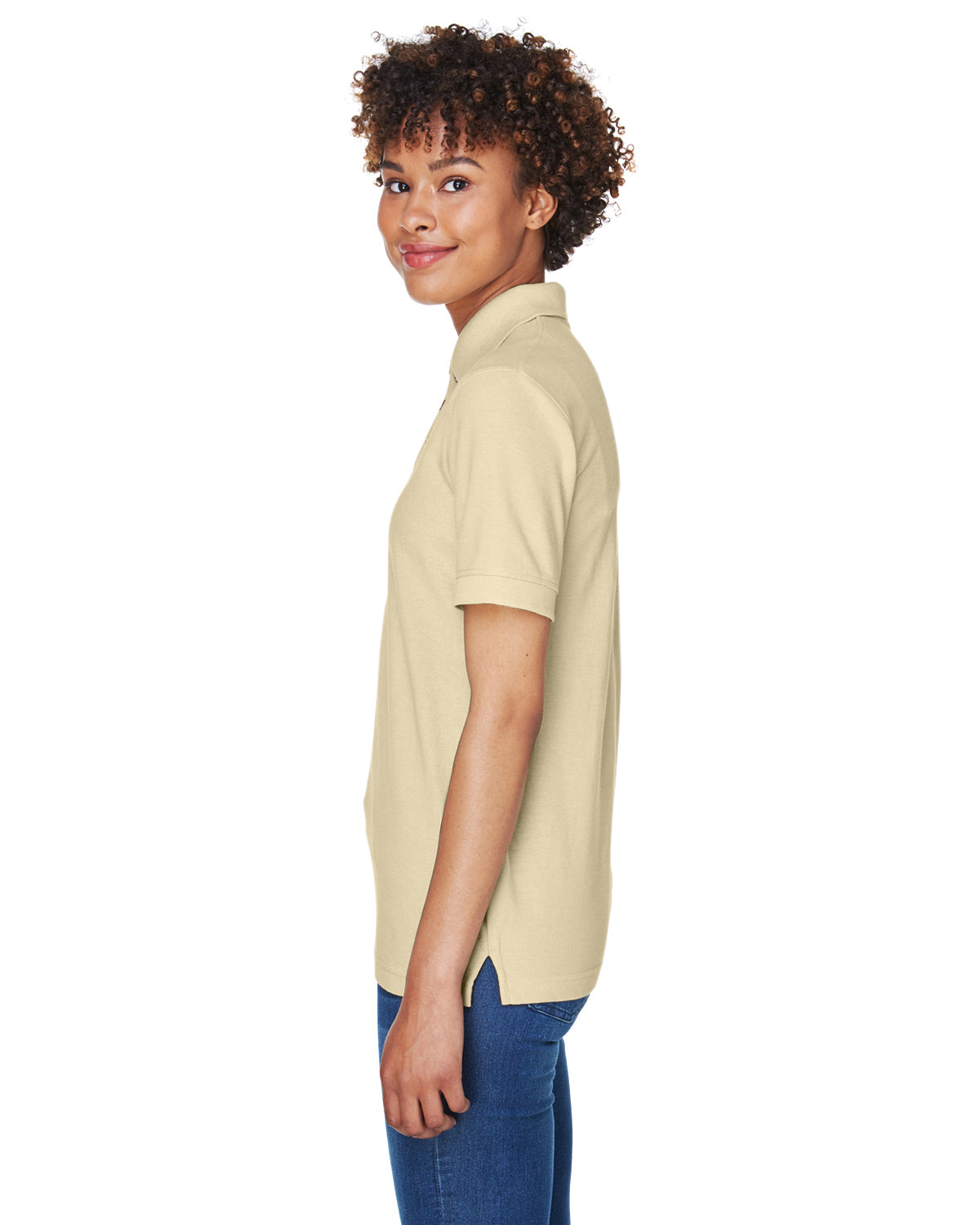 Women's Whisper Piqué Polo - Putty