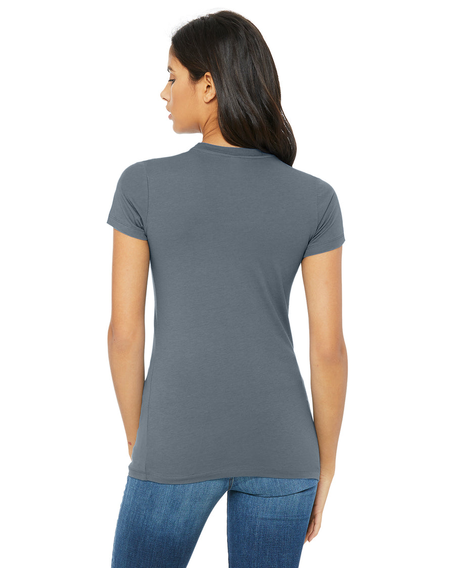 Women's Junior Fit Favorite T-Shirt - Steel Blue