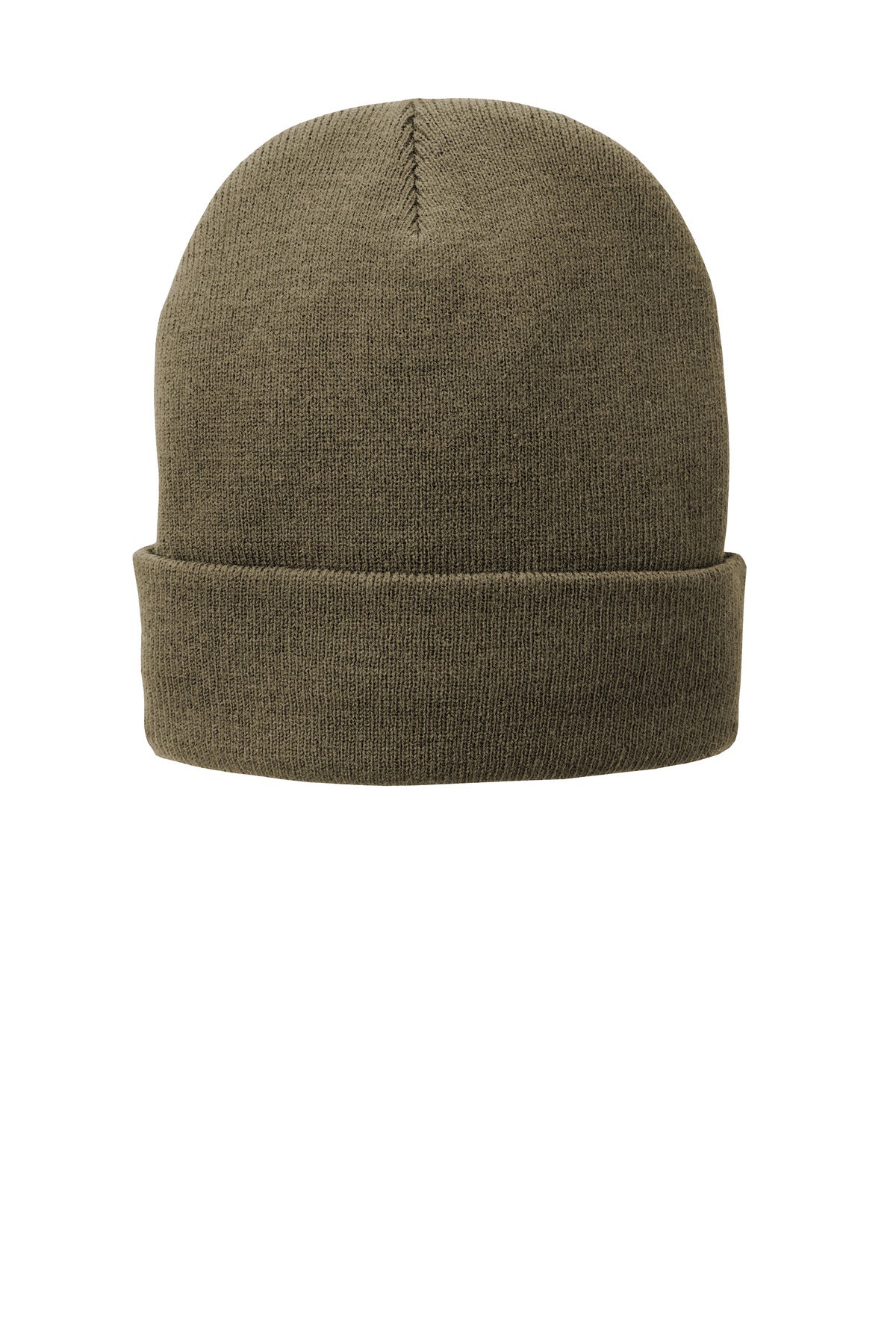 Fleece-Lined Knit Cap - CoyoteBrn