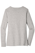 Women's Very Important Tee Long Sleeve V-Neck - Light Heather Gray