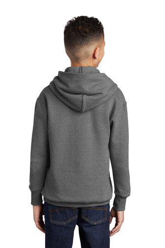 Youth Core Fleece Pullover Hoodie - Graphite Heather