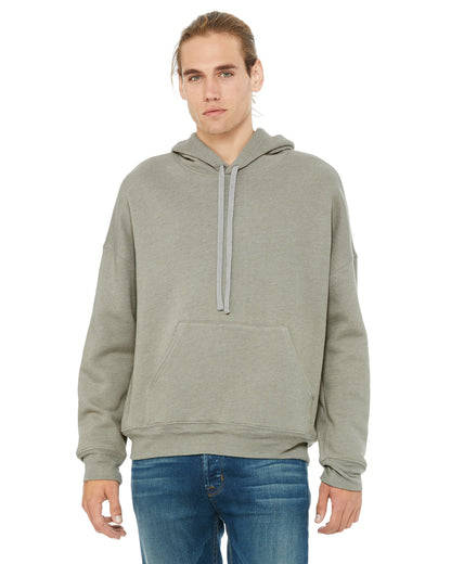 Unisex Sponge Fleece Pullover DTM Hoodie - Heather Stone