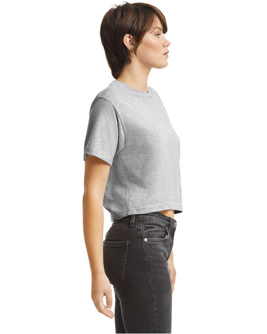 Women's Fine Jersey Boxy T-Shirt - Heather Grey