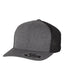Flexfit 110M - Unisex 110® Mesh Cap - Melange Charcoal / Black