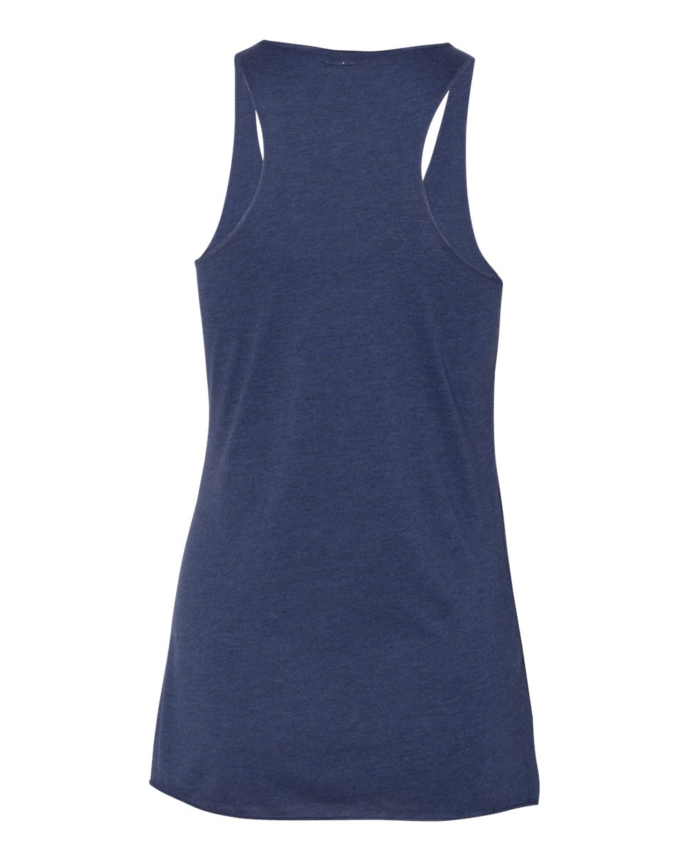 Women's Triblend Racerback Tank - Navy Triblend