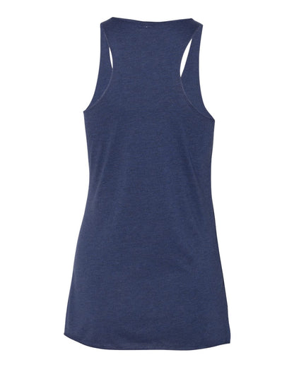 Women's Triblend Racerback Tank - Navy Triblend