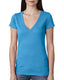 Next Level 6740 - Women's Triblend Deep V - Vintage Turquoise