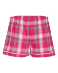 Boxercraft BW6501 Pink Sophia Plaid — back