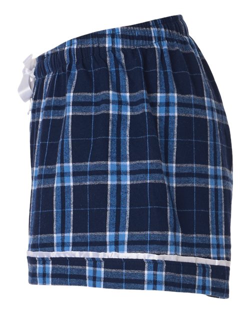 Boxercraft BW6501 Navy/ Columbia Plaid — direct side