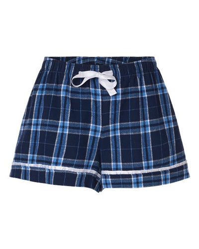 Boxercraft BW6501 Navy/ Columbia Plaid — front