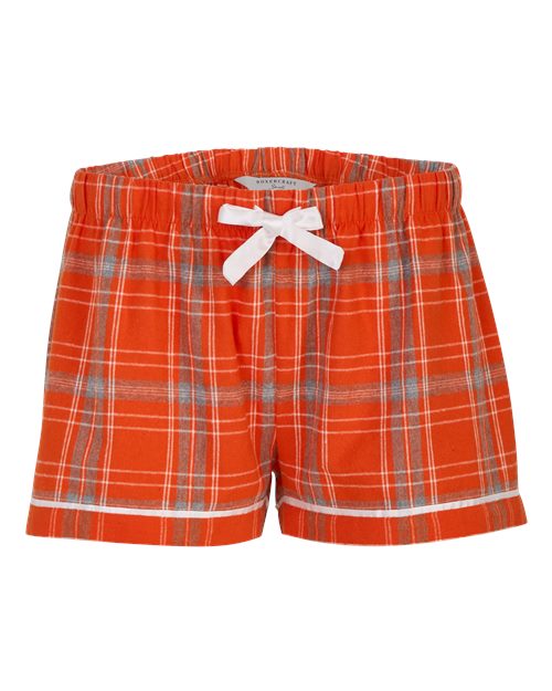 Boxercraft BW6501 Burnt Orange Kingston Plaid — front