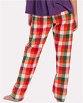 Boxercraft BW6620 Autumn Buffalo Check — on model back