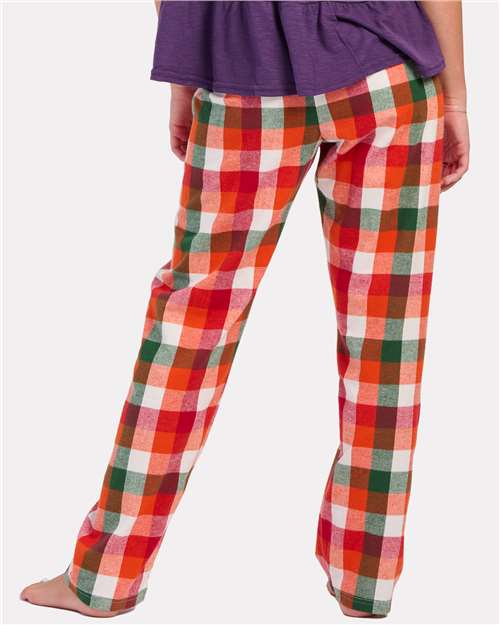 Boxercraft BW6620 Autumn Buffalo Check — on model back