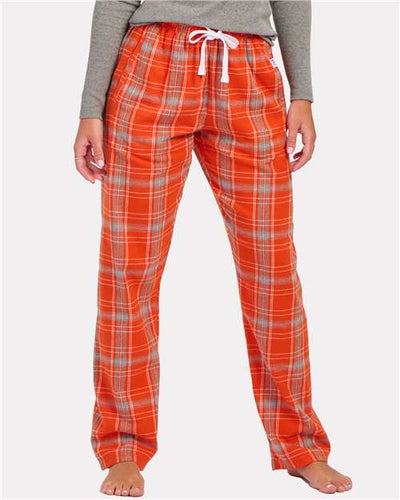 Boxercraft BW6620 Burnt Orange Kingston Plaid — on model front