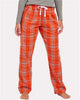 Burnt Orange Kingston Plaid