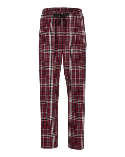 Boxercraft BW6620 Maroon Plaid — front